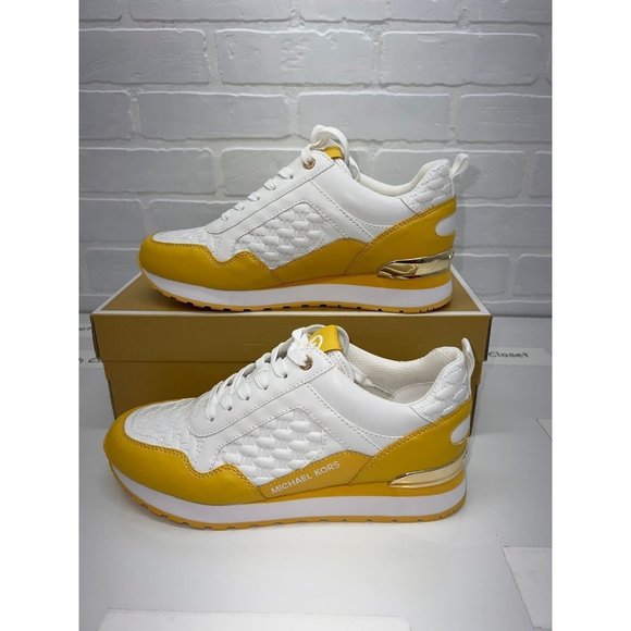 Michael Kors Wilma Trainer Shoes - daffodil - Picture 1 of 11